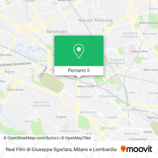 Mappa Real Film di Giuseppe Sgarlata