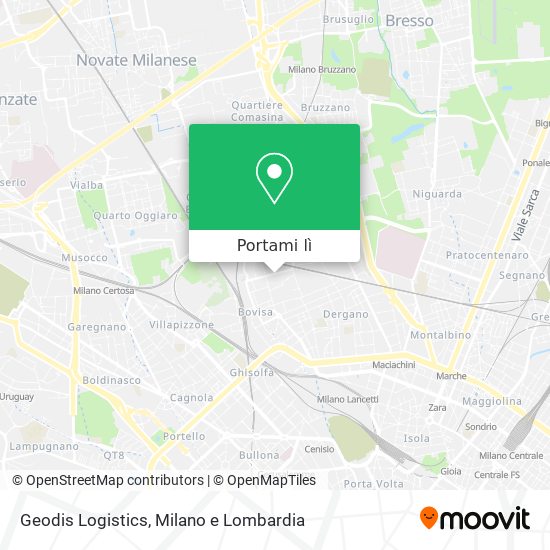 Mappa Geodis Logistics