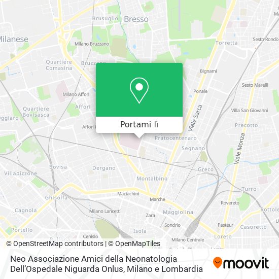 Mappa Neo Associazione Amici della Neonatologia Dell’Ospedale Niguarda Onlus