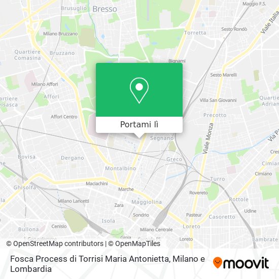 Mappa Fosca Process di Torrisi Maria Antonietta