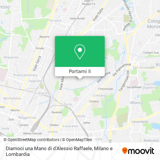Mappa Diamoci una Mano di d'Alessio Raffaele