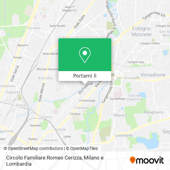 Mappa Circolo Familiare Romeo Cerizza
