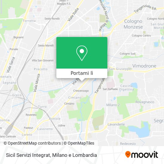 Mappa Sicil Servizi Integrat
