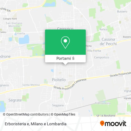 Mappa Erboristeria e