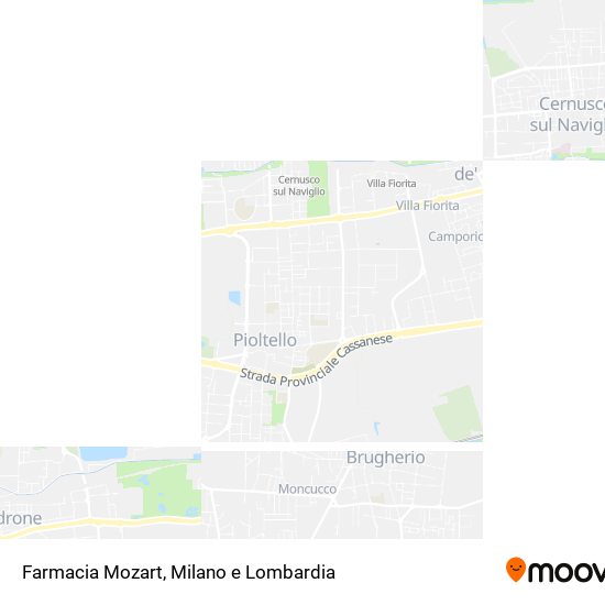 Mappa Farmacia Mozart