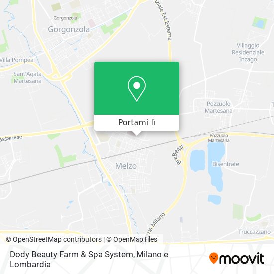 Mappa Dody Beauty Farm & Spa System