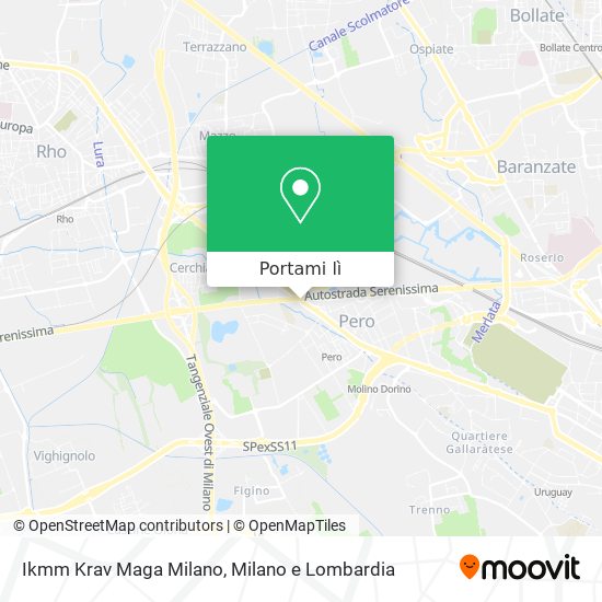 Mappa Ikmm Krav Maga Milano