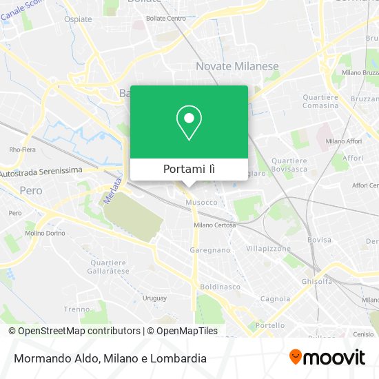 Mappa Mormando Aldo