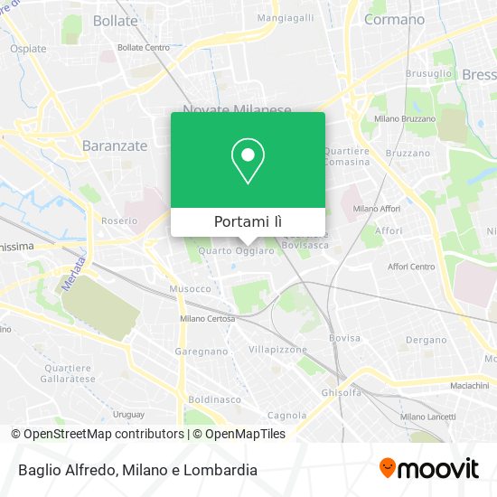 Mappa Baglio Alfredo