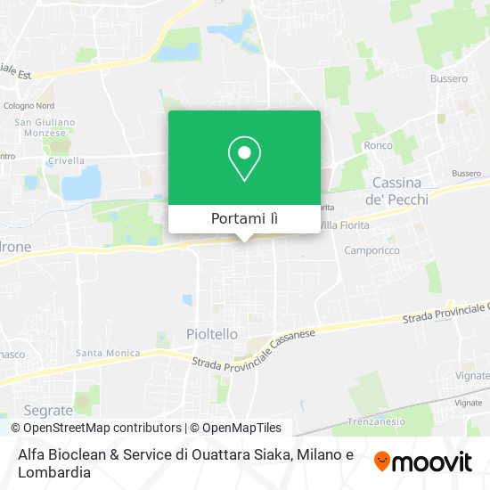 Mappa Alfa Bioclean & Service di Ouattara Siaka