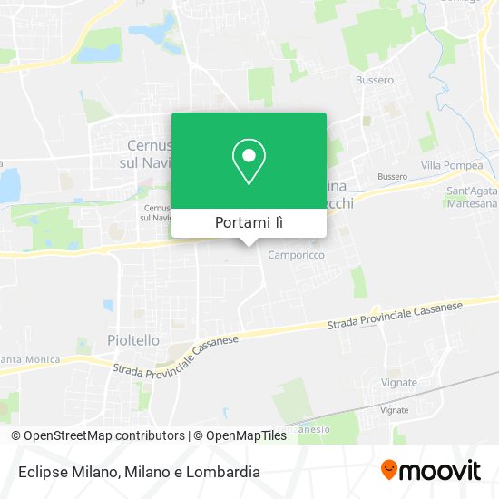 Mappa Eclipse Milano