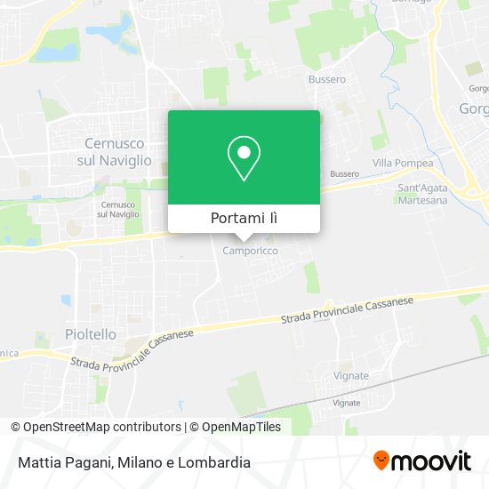 Mappa Mattia Pagani