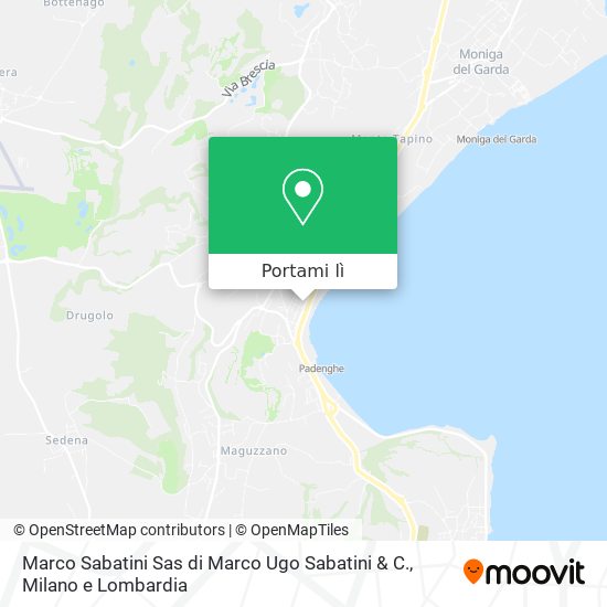 Mappa Marco Sabatini Sas di Marco Ugo Sabatini & C.