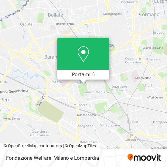 Mappa Fondazione Welfare