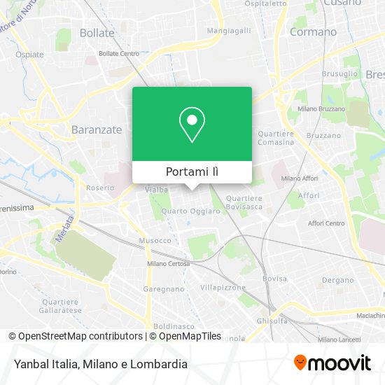 Mappa Yanbal Italia
