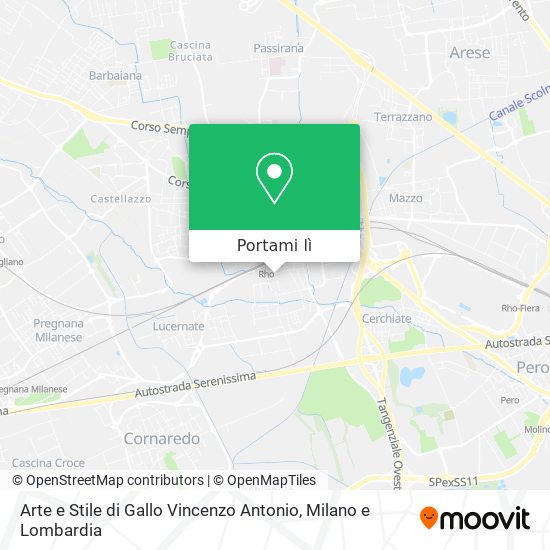 Mappa Arte e Stile di Gallo Vincenzo Antonio