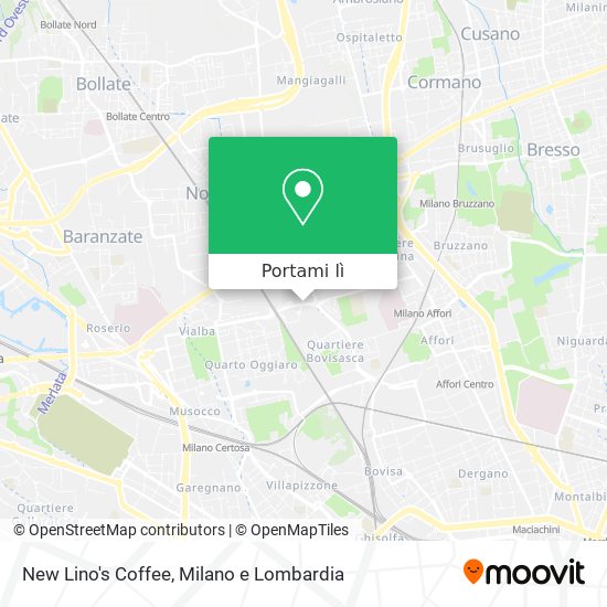 Mappa New Lino's Coffee
