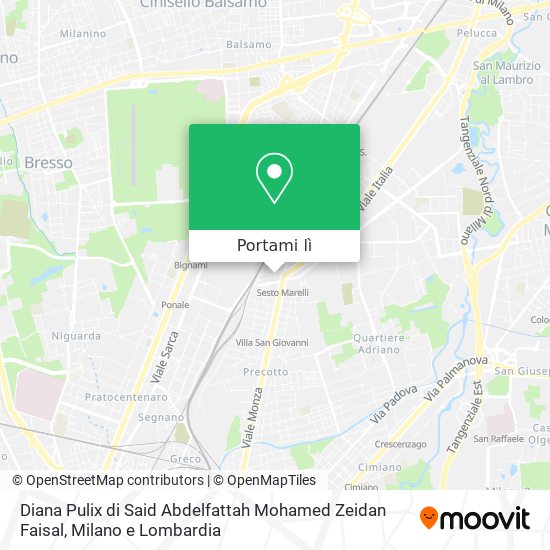 Mappa Diana Pulix di Said Abdelfattah Mohamed Zeidan Faisal