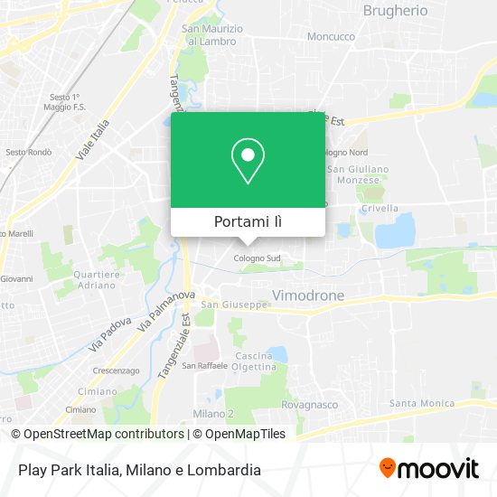 Mappa Play Park Italia