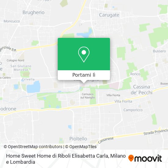 Mappa Home Sweet Home di Riboli Elisabetta Carla