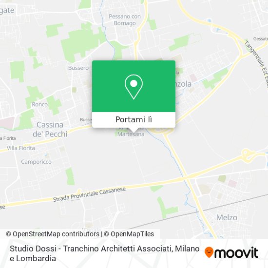 Mappa Studio Dossi - Tranchino Architetti Associati