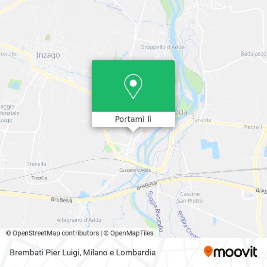 Mappa Brembati Pier Luigi