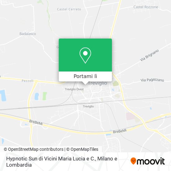 Mappa Hypnotic Sun di Vicini Maria Lucia e C.