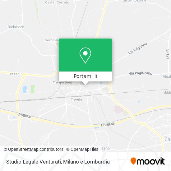 Mappa Studio Legale Venturati