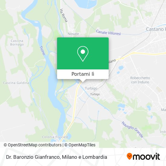 Mappa Dr. Baronzio Gianfranco