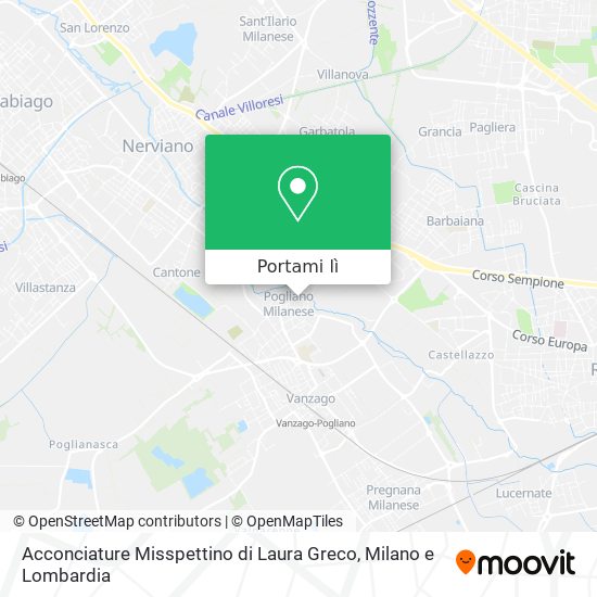 Mappa Acconciature Misspettino di Laura Greco