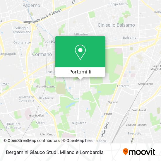 Mappa Bergamini Glauco Studi