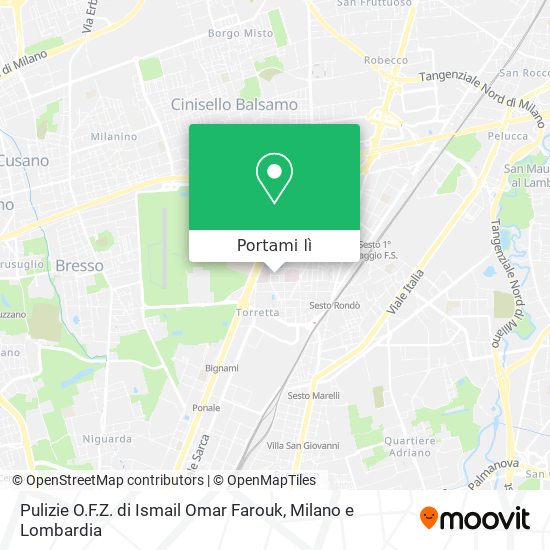 Mappa Pulizie O.F.Z. di Ismail Omar Farouk