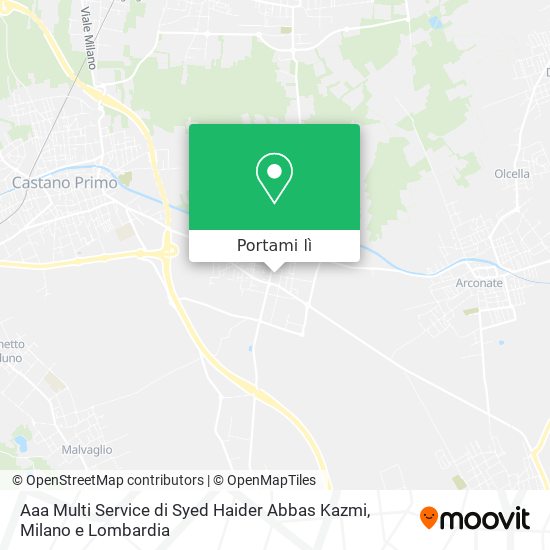 Mappa Aaa Multi Service di Syed Haider Abbas Kazmi