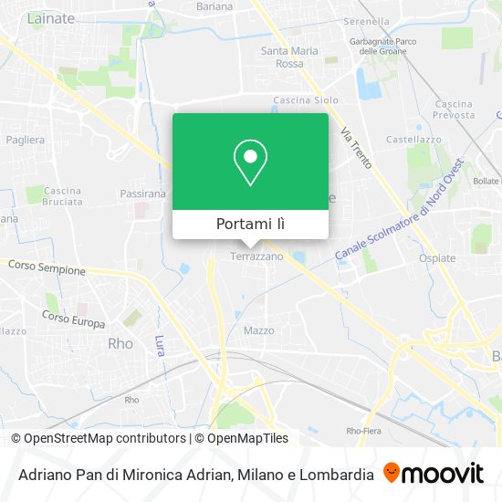 Mappa Adriano Pan di Mironica Adrian