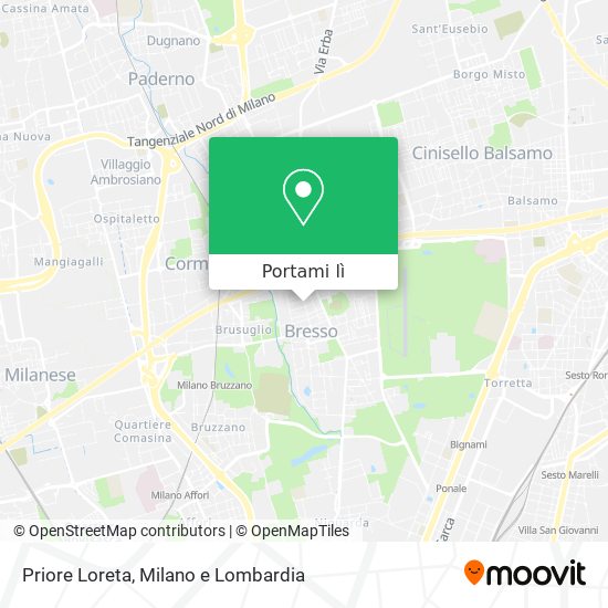 Mappa Priore Loreta