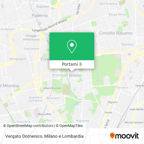Mappa Vergato Domenico