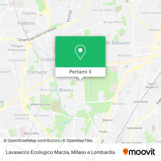 Mappa Lavasecco Ecologico Marzia