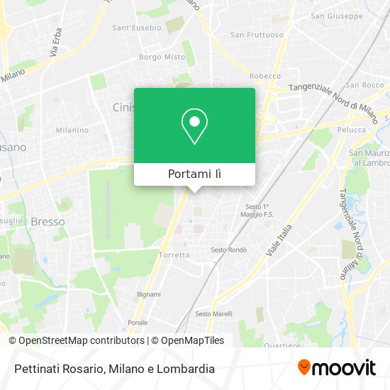 Mappa Pettinati Rosario