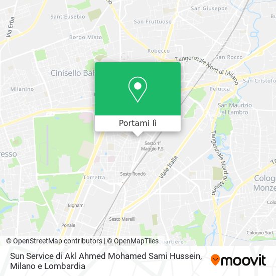 Mappa Sun Service di Akl Ahmed Mohamed Sami Hussein