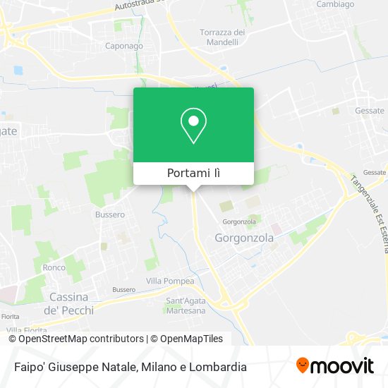 Mappa Faipo' Giuseppe Natale