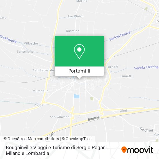 Mappa Bougainville Viaggi e Turismo di Sergio Pagani