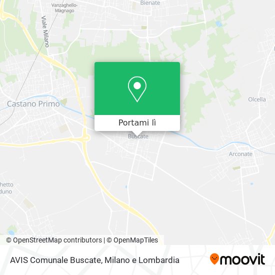 Mappa AVIS Comunale Buscate