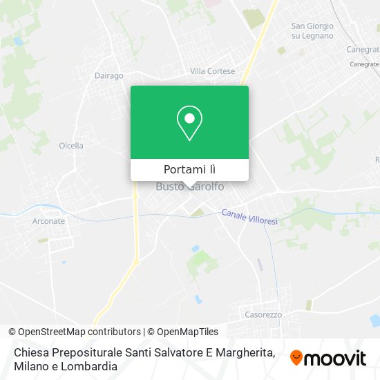 Mappa Chiesa Prepositurale Santi Salvatore E Margherita