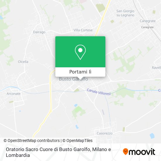 Mappa Oratorio Sacro Cuore di Busto Garolfo