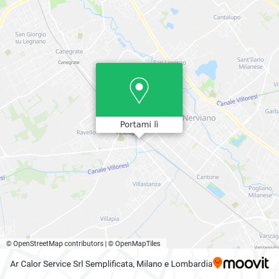 Mappa Ar Calor Service Srl Semplificata
