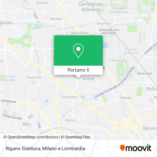 Mappa Rigano Gianluca