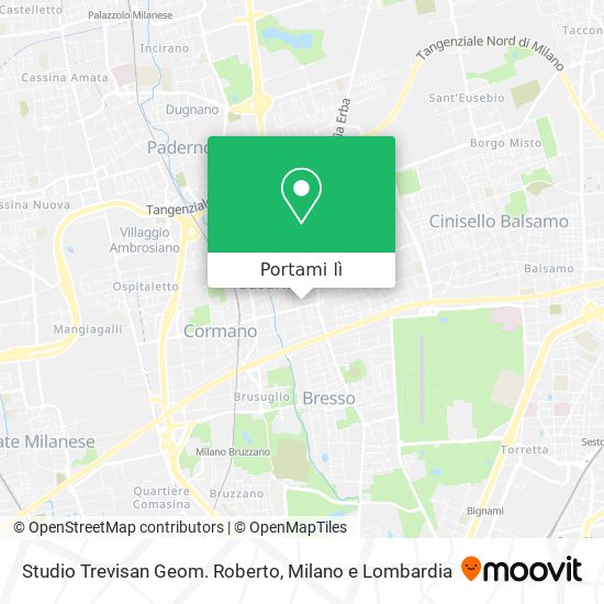 Mappa Studio Trevisan Geom. Roberto