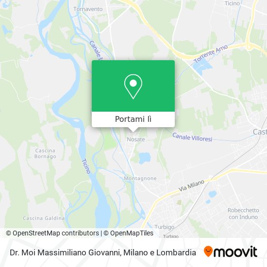 Mappa Dr. Moi Massimiliano Giovanni