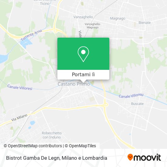 Mappa Bistrot Gamba De Legn