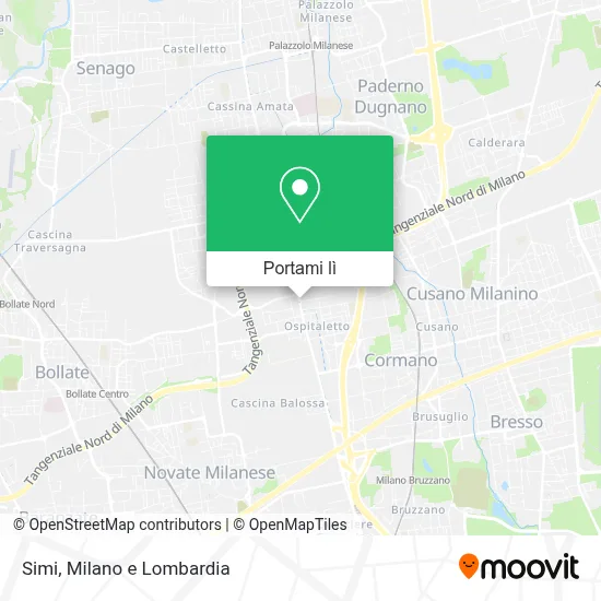 Mappa Simi